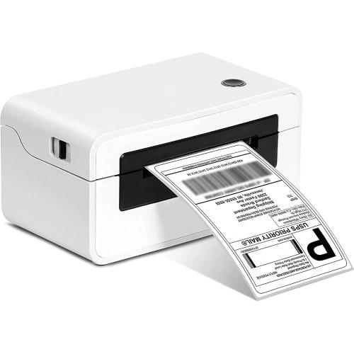 HPRT N41 Computer Version Express Electronic Waybill Printer, Plug:EU Plug(White)