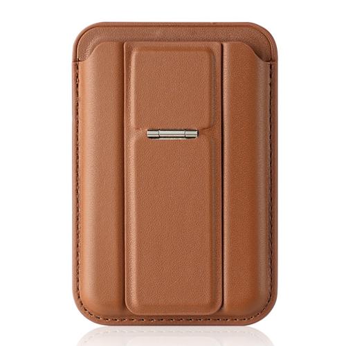 

Large Capacity MagSafe Card Bag with Holder(Brown)