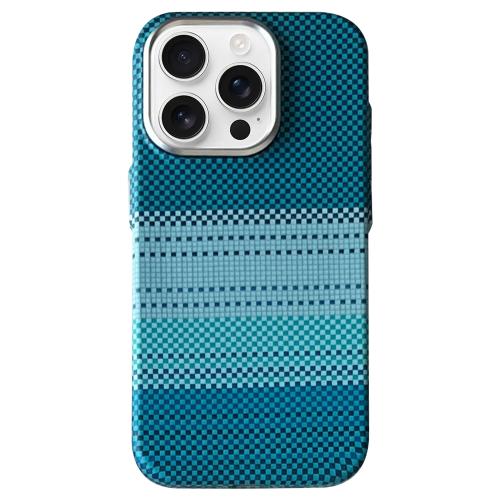 

For iPhone 15 Pro Metal Lens Protection Frame MagSafe PC Phone Case(Moon Green)