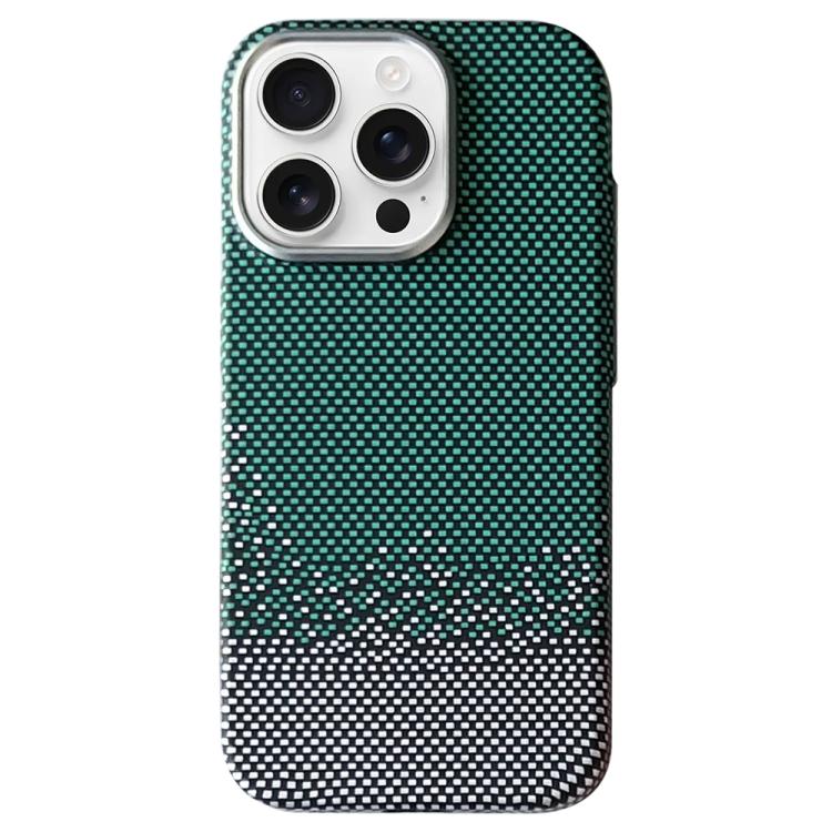 

For iPhone 13 Pro Metal Lens Protection Frame MagSafe PC Phone Case(Sand Green)