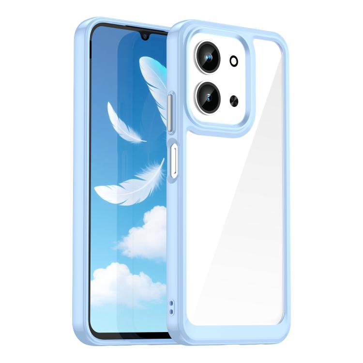

For Redmi 15C 5G / 4G Global 171mm Colorful Series Acrylic Hybrid TPU Phone Case(Blue)