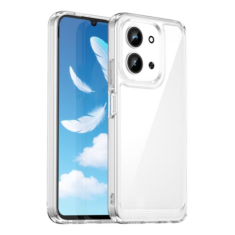 

For Redmi 15C 5G / 4G Global 171mm Colorful Series Acrylic Hybrid TPU Phone Case(Transparent)