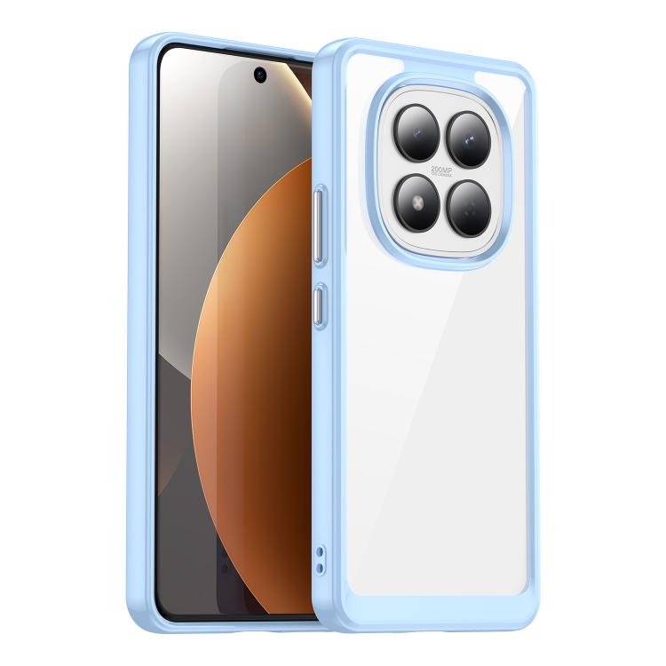 

For Redmi Note 15 Pro 4G Global 163.2mm Colorful Series Acrylic Hybrid TPU Phone Case(Blue)