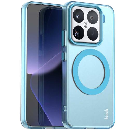

For Xiaomi 15 Pro IMAK Candy Series Shockproof MagSafe Phone Case(Blue)