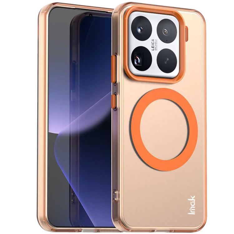 

For Xiaomi 15 Pro IMAK Candy Series Shockproof MagSafe Phone Case(Orange)