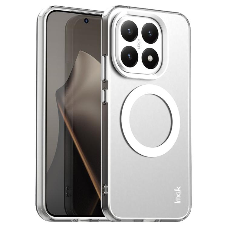 

For Xiaomi 15T 5G IMAK Candy Series Shockproof MagSafe Phone Case(White)