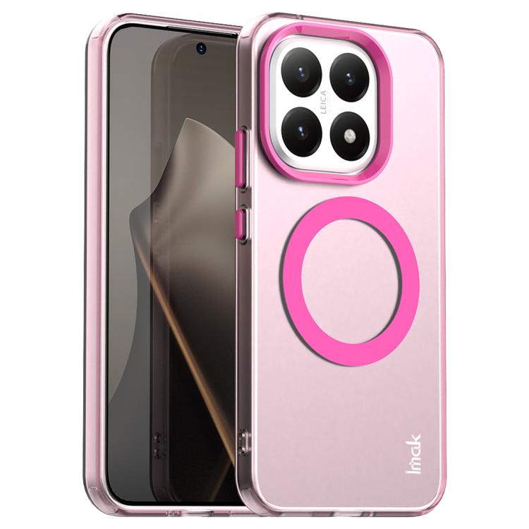 

For Xiaomi 15T 5G IMAK Candy Series Shockproof MagSafe Phone Case(Red)