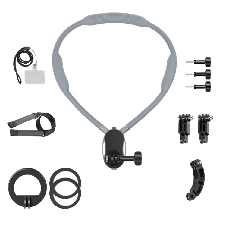 

Magnetic Neck Mount Anti-shake Bracket, Type:11 in 1