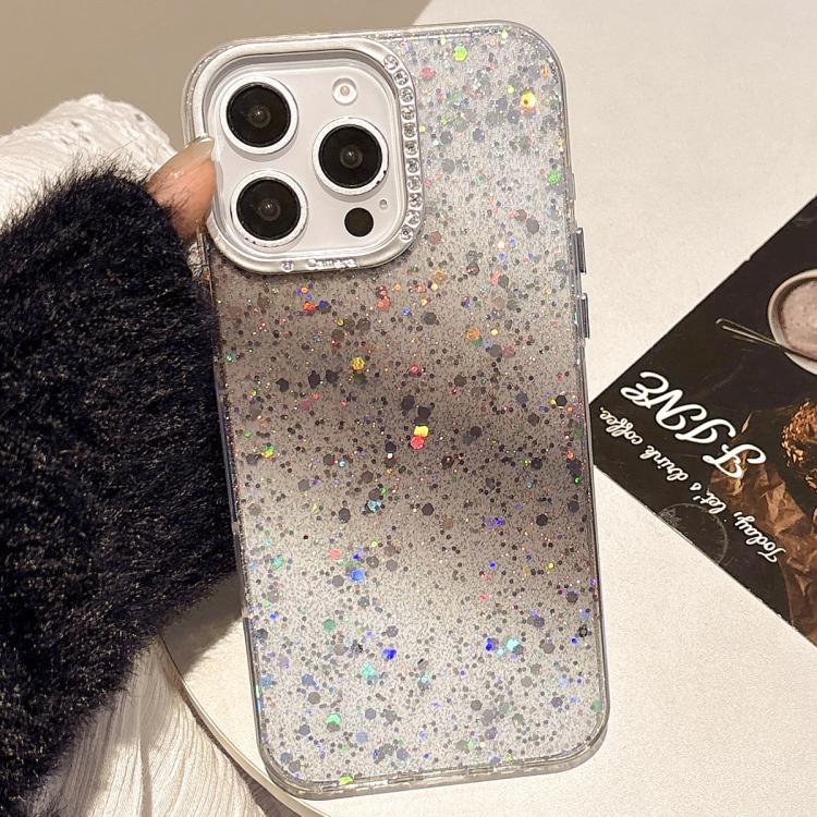 

For iPhone 14 Pro Max Starry Sky Gradient IMD Phone Case(Black)