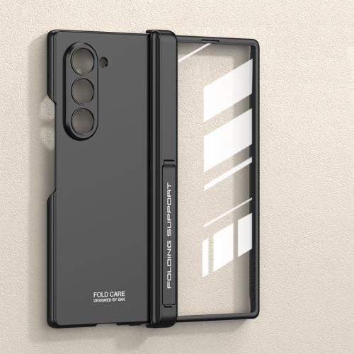 

For Samsung Galaxy Z Fold6 GKK Integrated Magnetic Folding Hinge All-inclusive Phone Case(Black)