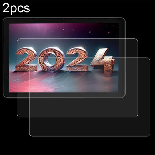 

For Rebecco 2024 Tablet K30 / K50 10.1 2pcs 9H 0.3mm Explosion-proof Tempered Glass Film