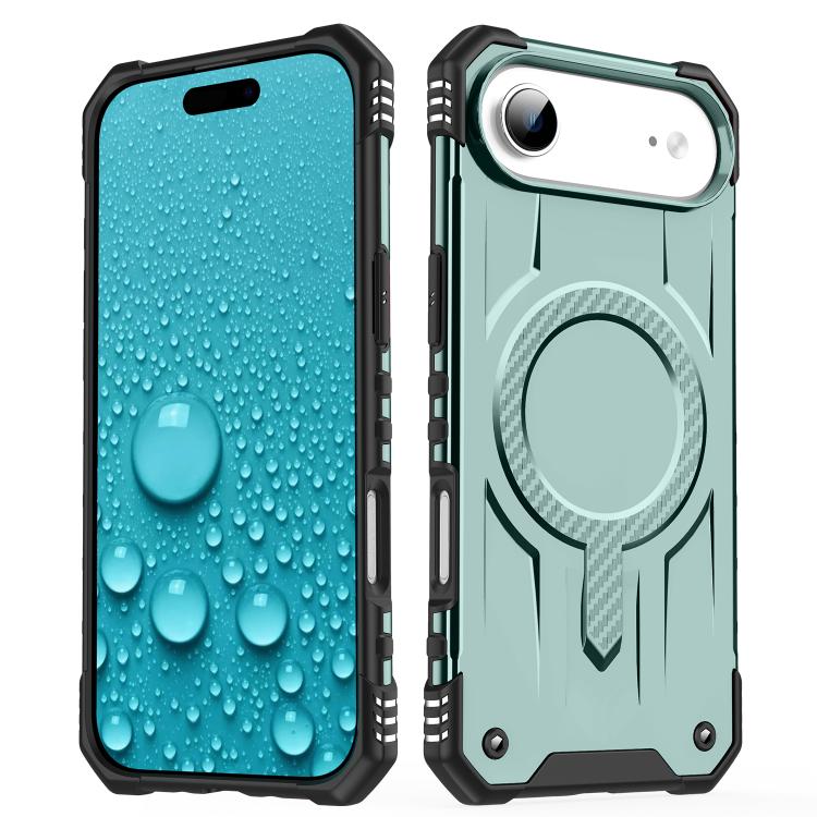

For iPhone Air Straship MagSafe TPU Hybrid PC Phone Case(Midnight Green)