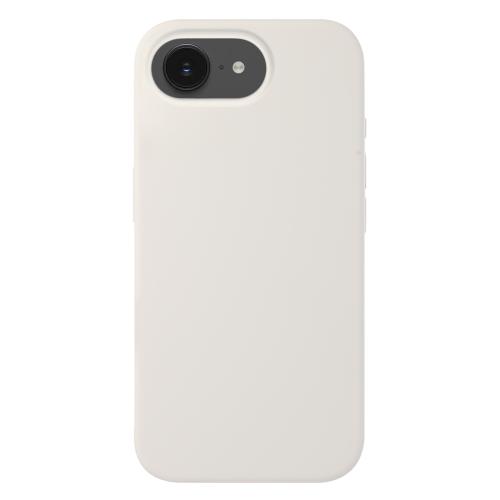 

For iPhone 16e Liquid Silicone Phone Case(White)