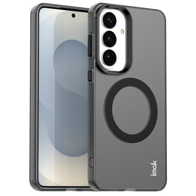 

For Samsung Galaxy S26+ 5G IMAK Candy Series Shockproof MagSafe Phone Case(Black)