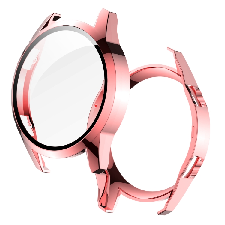 

For Huawei Watch GT2 46mm 2 in 1 Tempered Glass Screen Protector + Fully Plating PC Case(Fink)