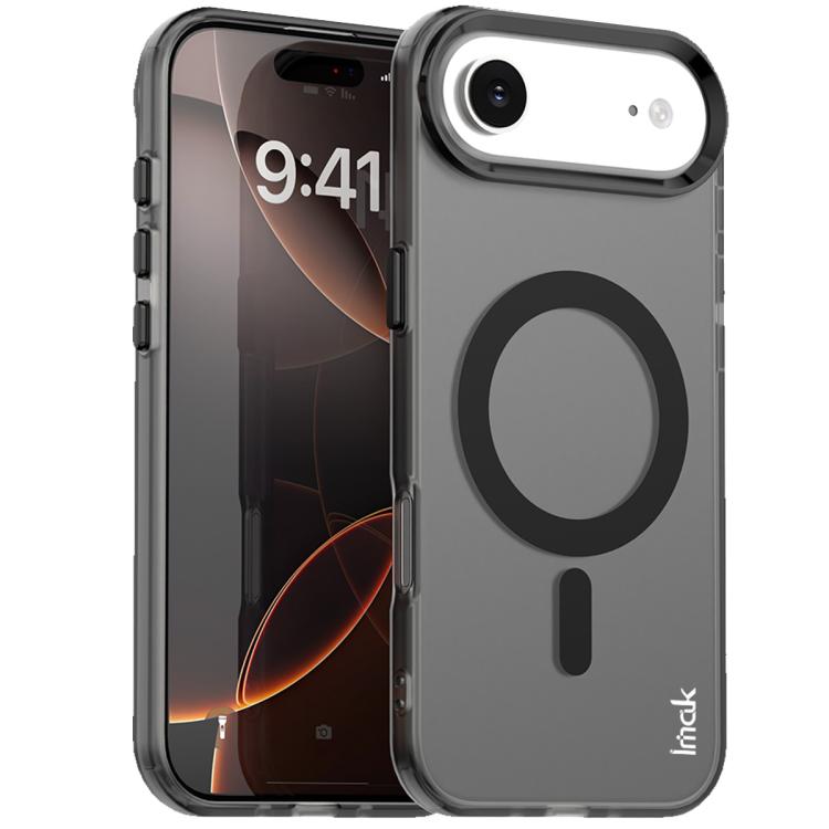 

For iPhone Air IMAK Candy Series Shockproof MagSafe Phone Case(Black)