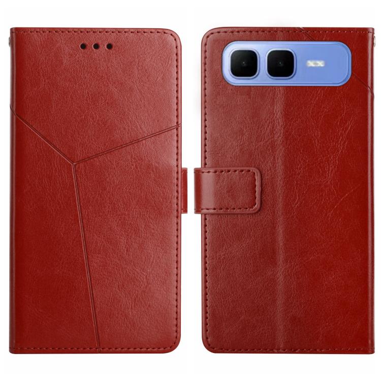 Étui Portefeuille RFID En Cuir Synthétique Pour Infinix Smart 10 Plus 4G - Protection Anti-choc - Design Luxueux Mat Ou Brillant