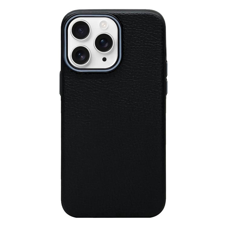 

For iPhone 11 Pro Litchi Texture TPU Phone Case(Black Grey)