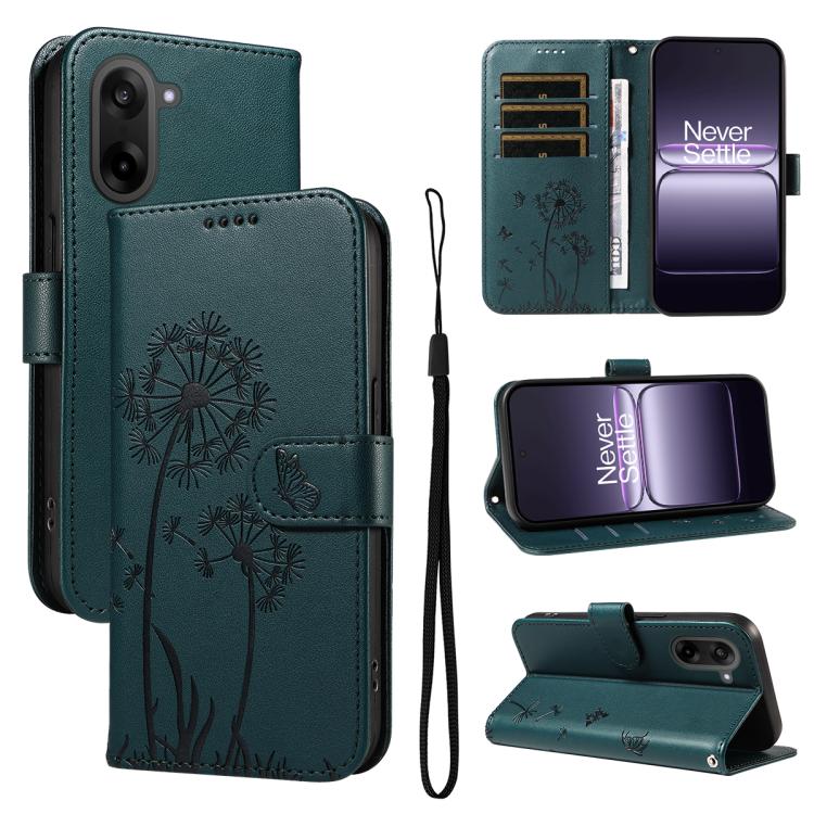 

For OnePlus Nord CE5 Dandelion Embossed Pattern Flip Leather Phone Case(Blue)