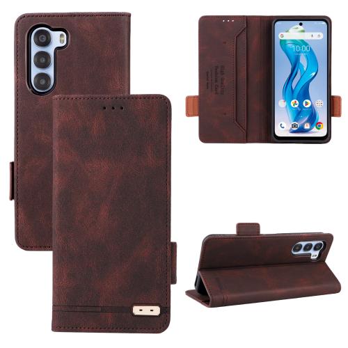 

For ZTE Nubia S 5G A403ZT Magnetic Clasp Leather Phone Case(Brown)