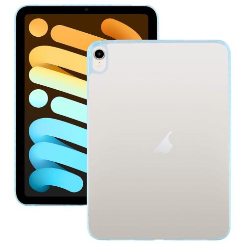 

For iPad mini 2024 / mini 6 Color TPU Hybrid Clear Acrylic Tablet Case(Ice Blue)