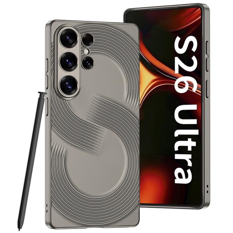 

For Samsung Galaxy S26 Ultra 5G GKK Big S Ultra-thin Phone Case, Without Pen(Titanium Gray)