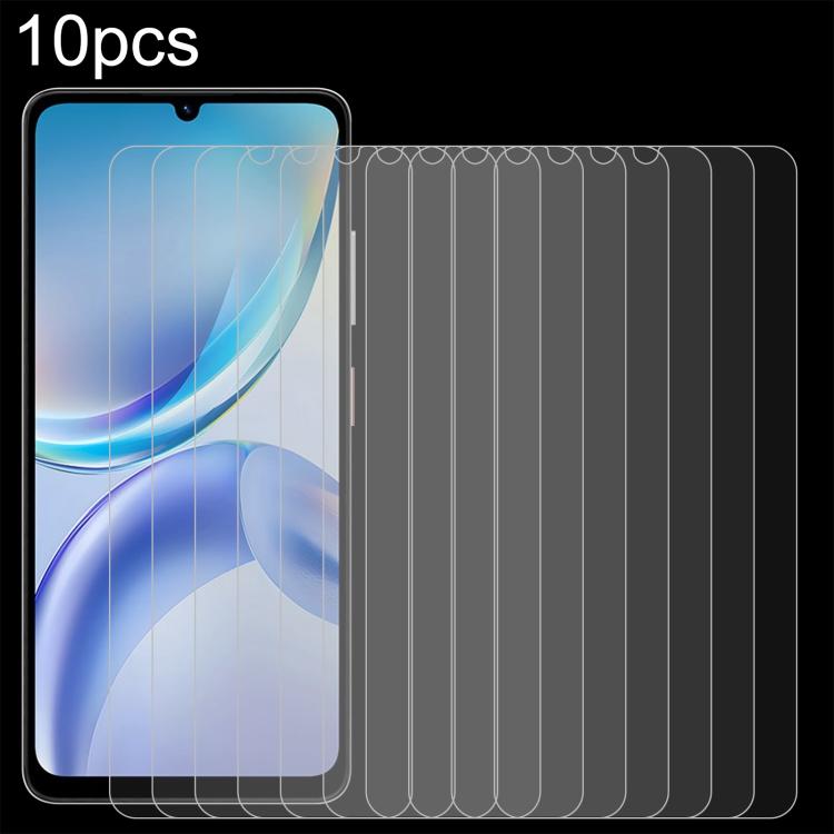 

For ZTE Blade A36 4G 10pcs 0.26mm 9H 2.5D Tempered Glass Film
