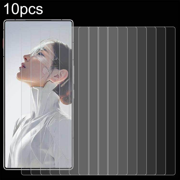 

For ZTE nubia RedMagic 11 Air 10pcs 0.26mm 9H 2.5D Tempered Glass Film