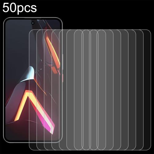 

For ZTE nubia Neo 3 GT 5G 50pcs 0.26mm 9H 2.5D Tempered Glass Film