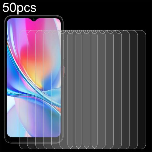 

For ZTE Blade A35e 4G 50pcs 0.26mm 9H 2.5D Tempered Glass Film