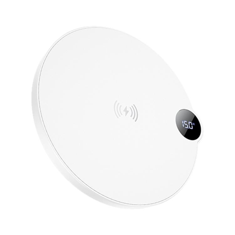

Borofone BQ39 Cypress Desktop Wireless Fast Charger With Digital Display(White)