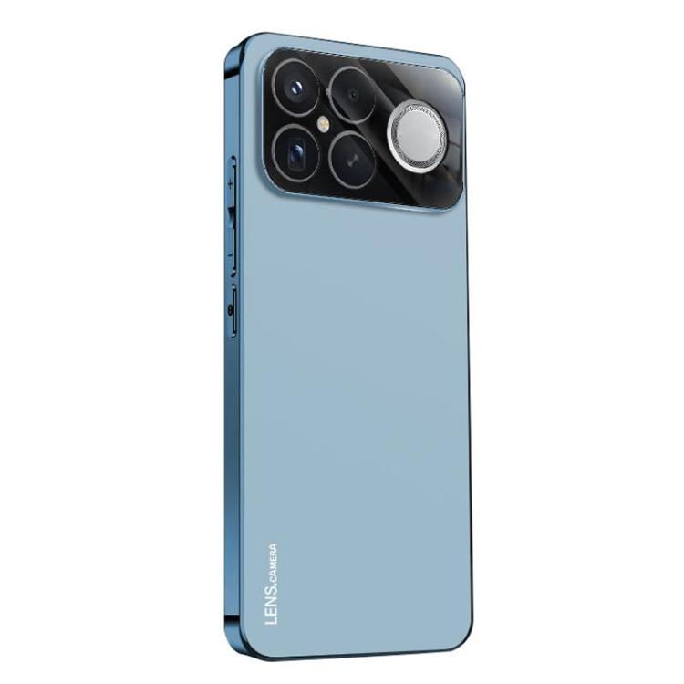

For Redmi K90 Pro Max / Poco F8 Ultra AG Frosted Electroplating Acrylic Phone Case(Sierra Blue)