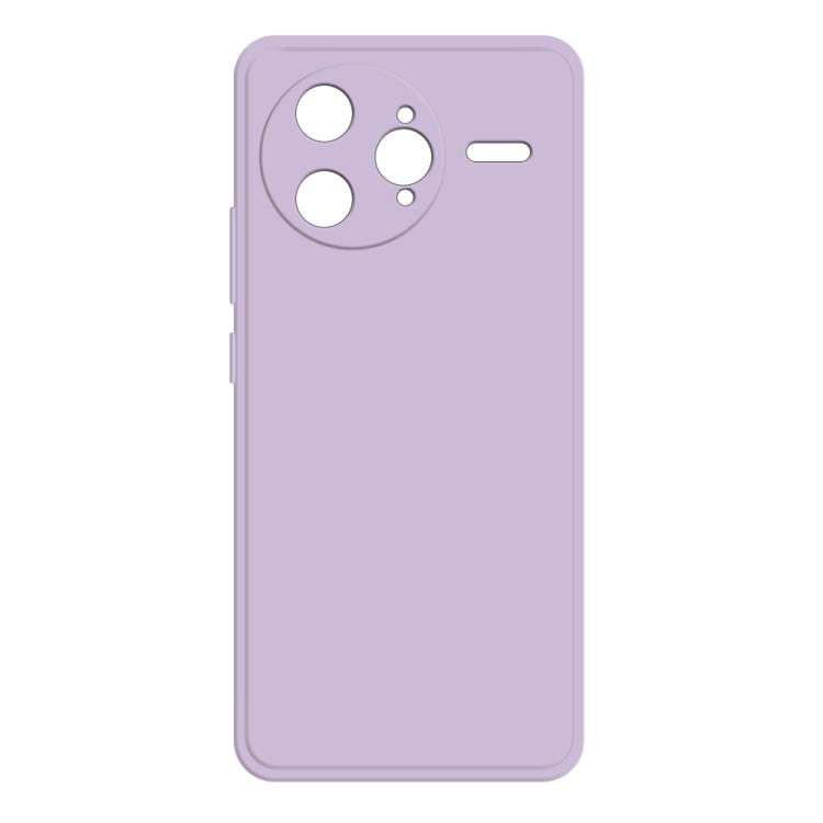 

For Redmi K80 Pro Imitation Liquid Silicone Phone Case(Purple)