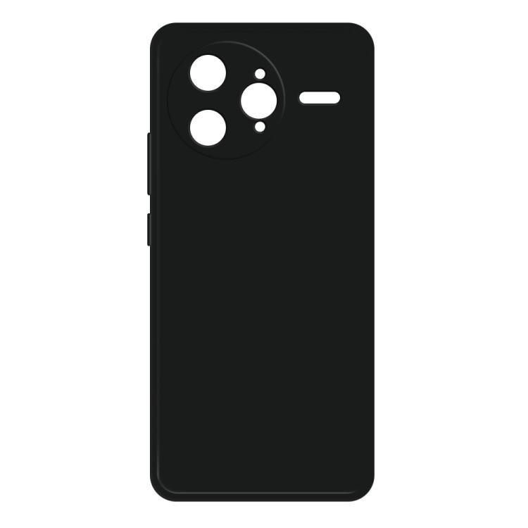 

For Redmi K80 Pro Imitation Liquid Silicone Phone Case(Black)