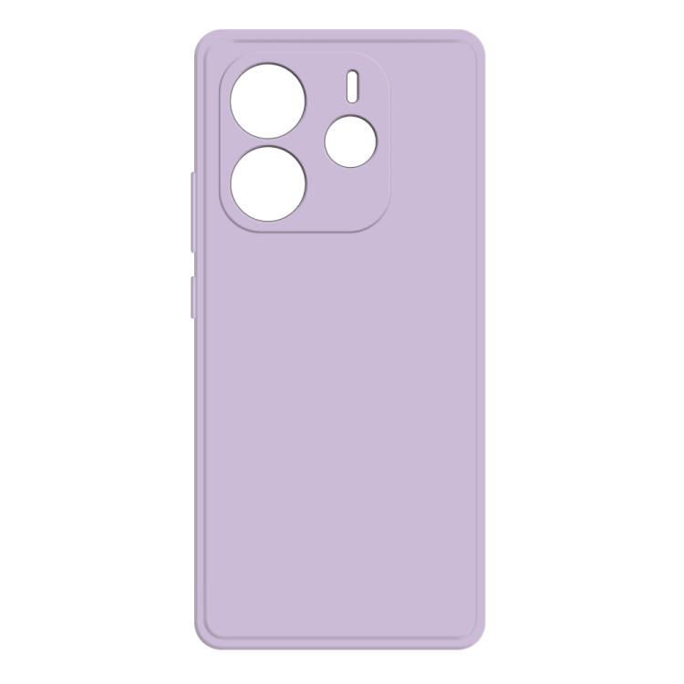 

For Redmi Note 14 5G Imitation Liquid Silicone Phone Case(Purple)