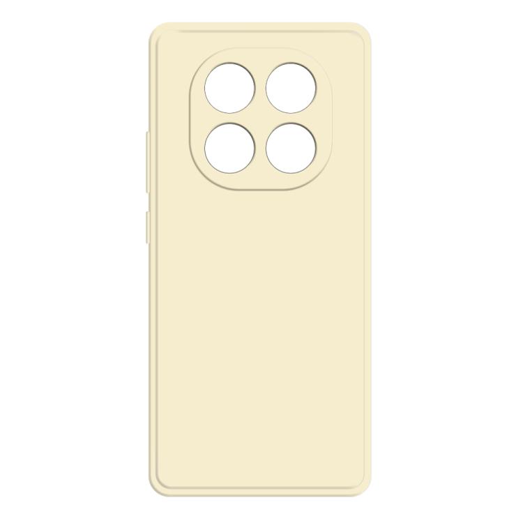 

For Redmi Note 14 Pro 4G Imitation Liquid Silicone Phone Case(White)
