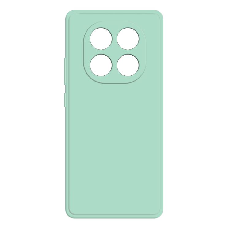 For Redmi Note 14 Pro 4G Imitation Liquid Silicone Phone Case(Light Cyan)