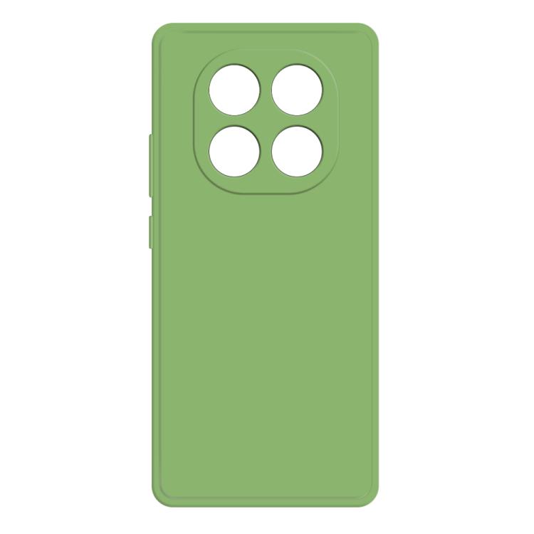 

For Redmi Note 14 Pro 4G Imitation Liquid Silicone Phone Case(Matcha Green)