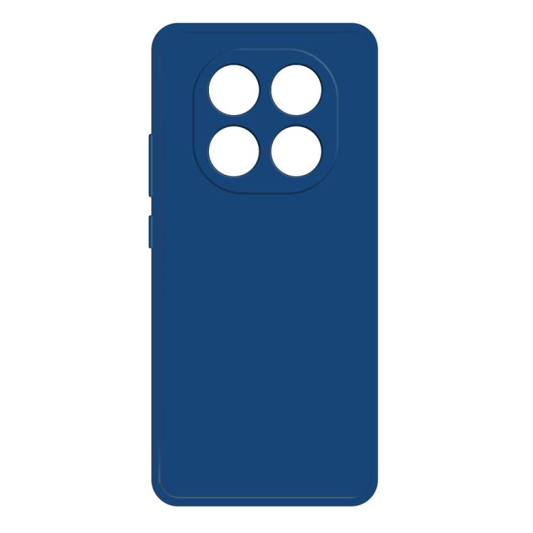 

For Redmi Note 14 Pro+ 5G Imitation Liquid Silicone Phone Case(Blue)
