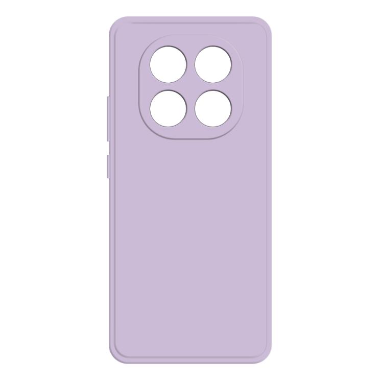 

For Redmi Note 14 Pro+ 5G Imitation Liquid Silicone Phone Case(Purple)