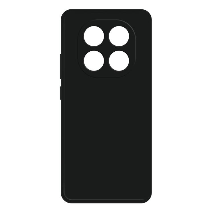

For Redmi Note 14 Pro+ 5G Imitation Liquid Silicone Phone Case(Black)