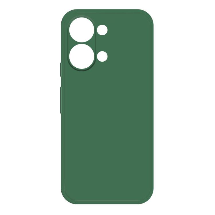 

For Redmi Turbo 5 Max 5G Imitation Liquid Silicone Phone Case(Dark Green)