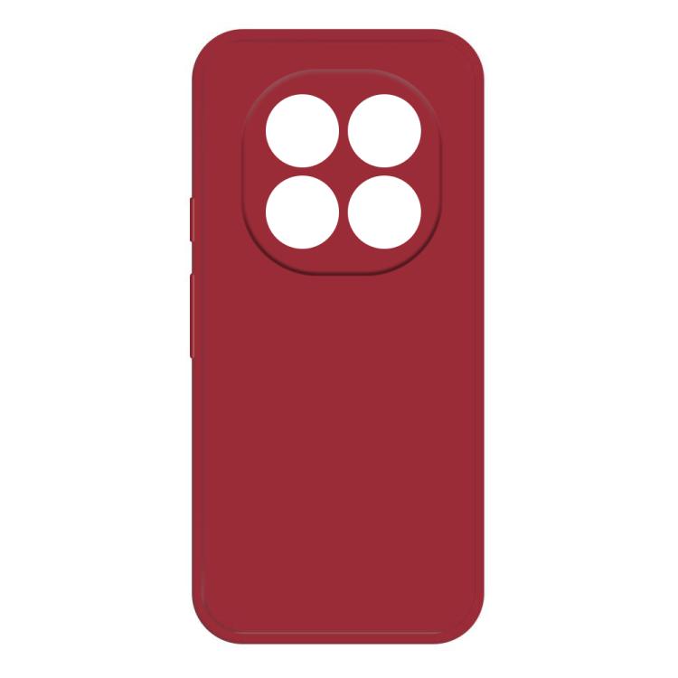 

For Redmi Note 15 5G Global 164mm Imitation Liquid Silicone Phone Case(Dark Red)