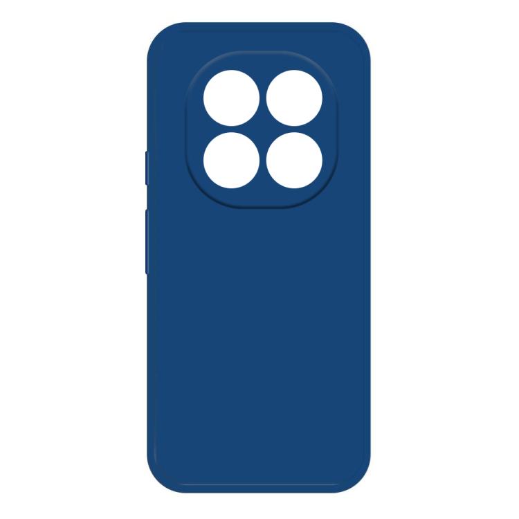 

For Redmi Note 15 Pro+ 5G Global 163.3mm Imitation Liquid Silicone Phone Case(Blue)