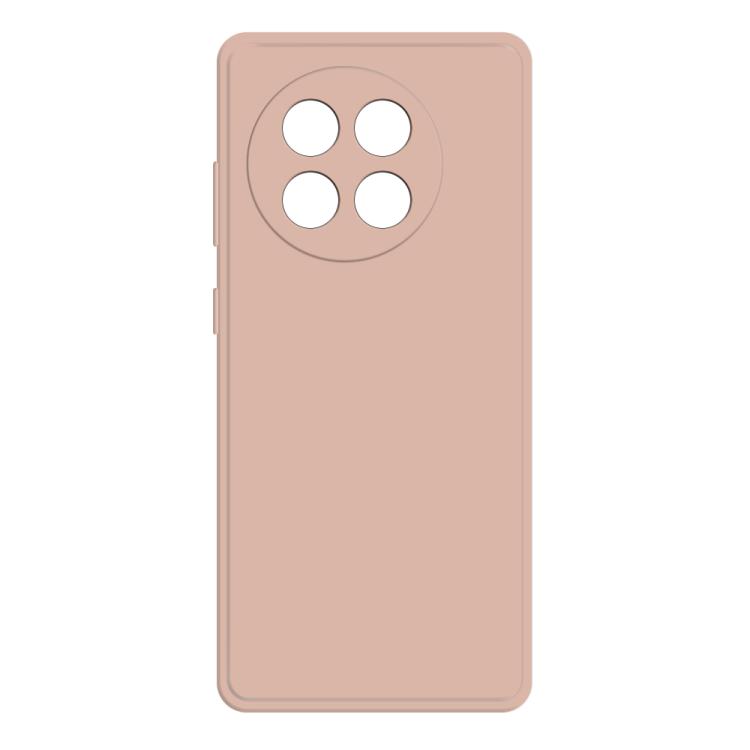 

For OnePlus 13R Imitation Liquid Silicone Phone Case(Pink)