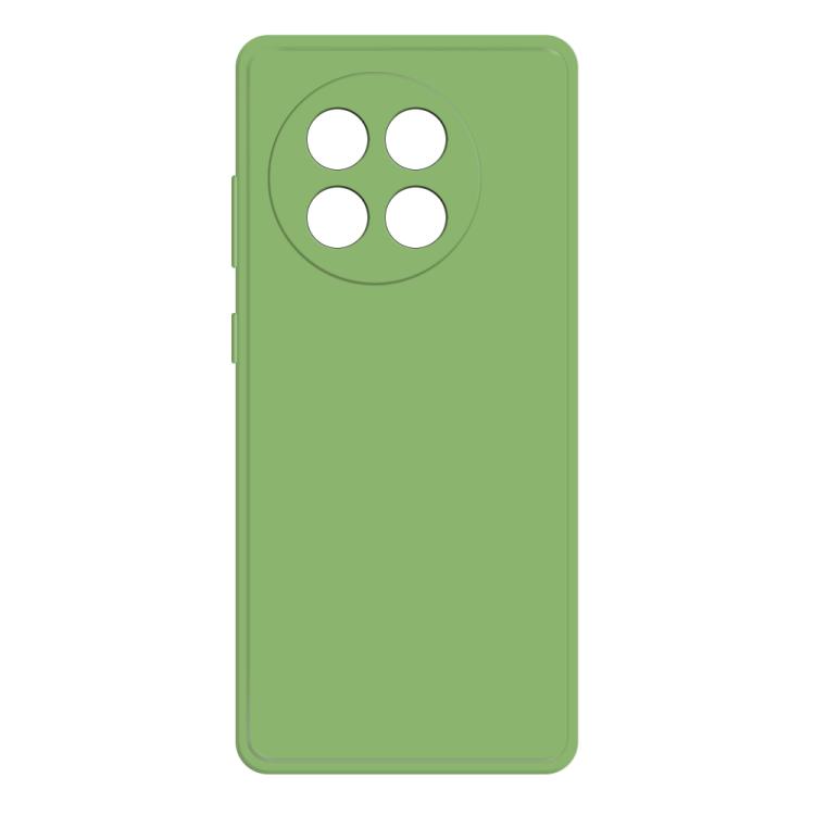

For OnePlus 13R Imitation Liquid Silicone Phone Case(Matcha Green)