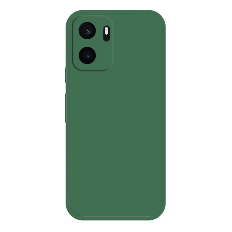 For OnePlus Ace 6 Ultra Imitation Liquid Silicone Phone Case(Dark Green)