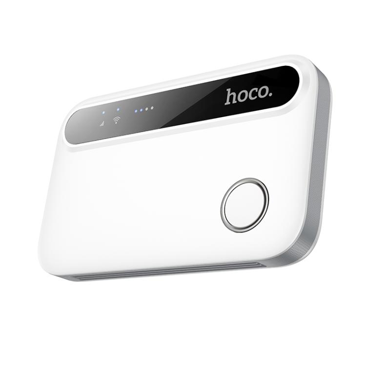 

hoco HI41 150Mbps WiFi6 Mobile Portable WiFi for Europe Asia Africa(White)