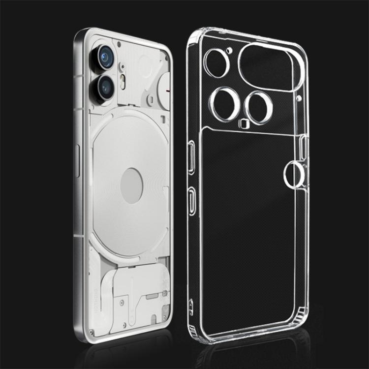 

For Nothing Phone 3 Crystal TPU + PC Airbag Shockproof Phone Case(Transparent)