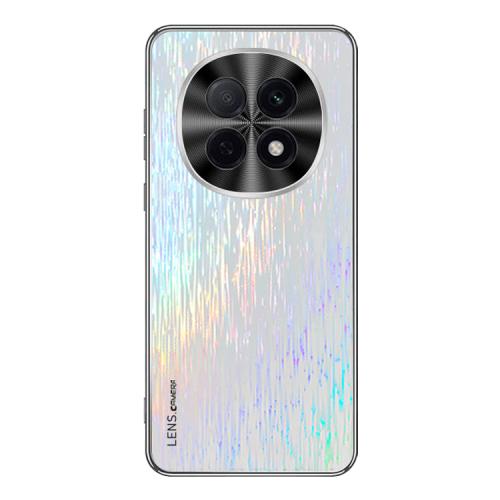 

For OPPO A5 Pro China Dazzling Acrylic Shockproof Phone Case(White)